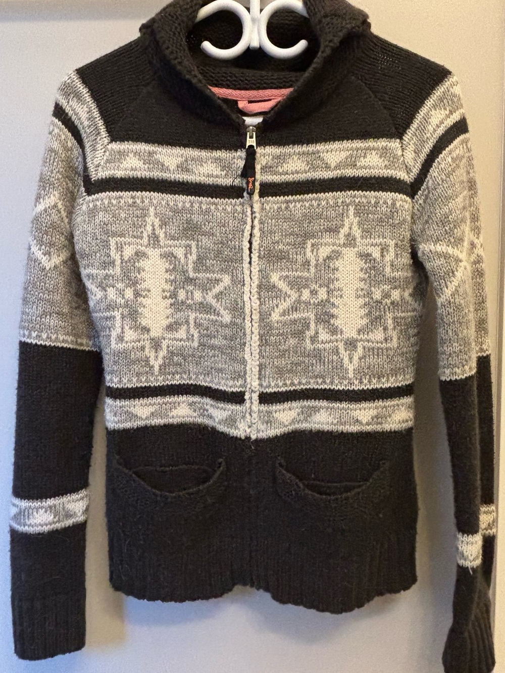 XS Triple Five Soul Knit Wool Blend Sweater